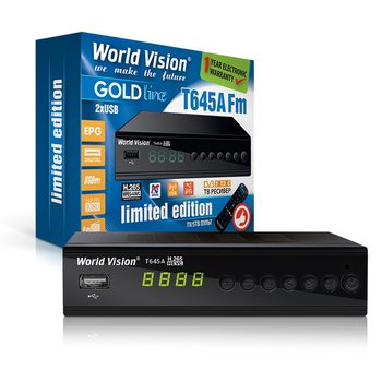 Ресивер Т2 World Vision T645A FM
