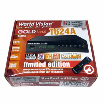 Ресивер Т2 World Vision T624A Ресивер Т2 World Vision T624A