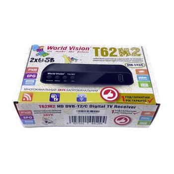 Ресивер Т2 World Vision T62M2