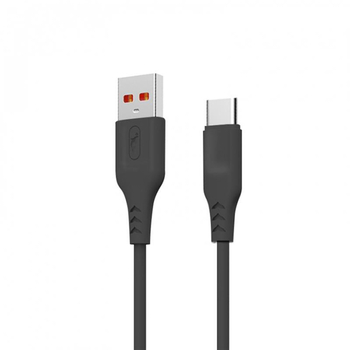 Кабель SkyDolphin S61T USB - Type-C 1м, Black (USB000444)