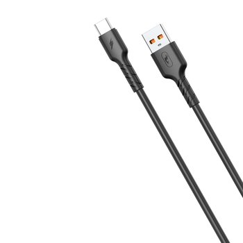 Кабель SkyDolphin S07T TPE High Elastic Line USB - USB Type-C 1м, Черный (USB-000596) Кабель SkyDolphin S07T TPE High Elastic Line USB - USB Type-C 1м, Черный (USB-000596)
