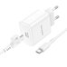 Зарядное устройство Borofone BA81A 1USB-C PD/QC 20W+Type-C to Type-C (Белый)