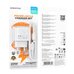 Зарядное устройство Borofone BAS44A 1USB-C/1USB PD/QC 20W+Type-C to Lightning (Белый)