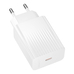 Зарядний пристрій Borofone BAS73A 1USB-C PD/QC 20W (Бiлий)