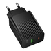 Зарядний пристрій Borofone BAS74A 1USB-C/1USB PD/QC 20W (Чорний)