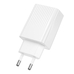 Зарядний пристрій Borofone BAS76A 1USB-C/1USB PD/QC 30W (Бiлий)
