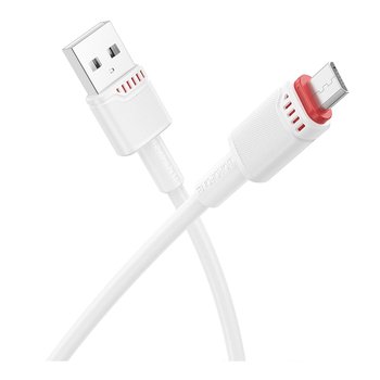 Кабель Borofone BX110 Micro 2.4A (Білий)