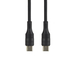 Автомобільний Зарядний Пристрій Borofone BZ14A PD20W+QC3.0 Type-C to Type-C 3A (Чорний)