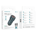 Автомобильное зарядное устройство Borofone BZ19A Wisdom QC3.0 18W Micro (Сапфирово-синий)