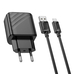 Зарядное устройство Hoco CS21A 1USB QC 18W+USB to Micro (Черный)