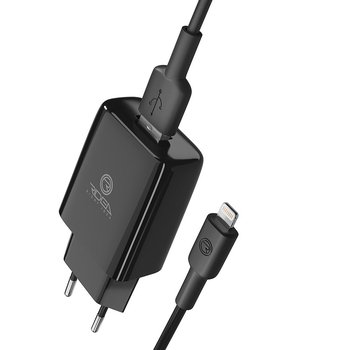 Зарядний пристрій Ridea RW-11311 Element Lightning 2.1 A (Чорний)