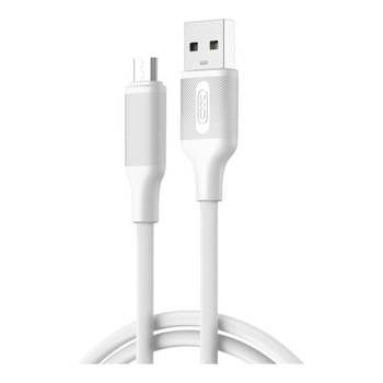 Кабель XO-NB265 Micro 2.4A (Бiлий)