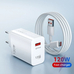 Зарядний пристрій 120W + Кабель Type-c model KeKe-PD002