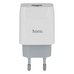 Зарядний пристрій Hoco C72Q Glorious QC3.0 + Кабель Type-C (Білий)