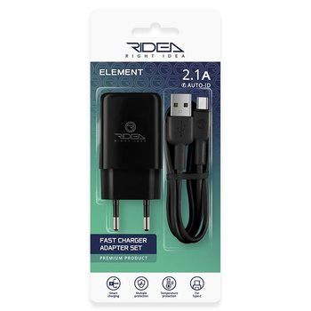 Зарядное устройство Ridea RW-11211 Element Type-C 2.1 A (Белый)