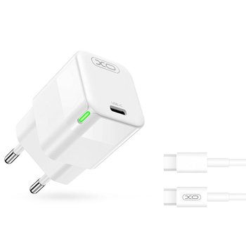 Зарядное устройство XO CE06 PD 30W GaN Type-C to Type-C