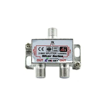 Разветвитель EUROSKY 1/2 с проходом питания Разветвитель EUROSKY 1/2 с проходом питания