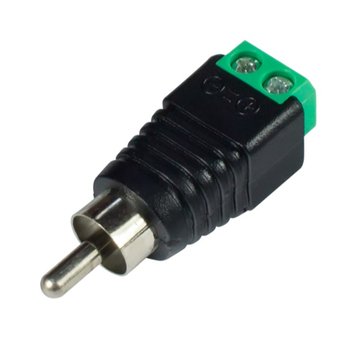 Разъем для подключения RCA-M с клеммами под кабель