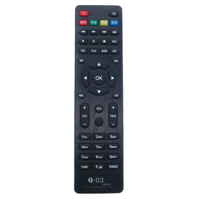 універсальний пульт для супутникового ресивера